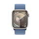 Apple Watch Series 9 GPS 41mm Starlight Aluminium with Winter Blue Sport Loop