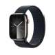 Apple Watch Series 9 GPS + Cellular 45mm Graphite S. Steel Case w. Midnight S. Loop