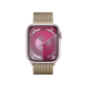 Apple Watch Series 9 GPS + Cellular 41mm Pink Alu. Case w. Gold Milanese Loop