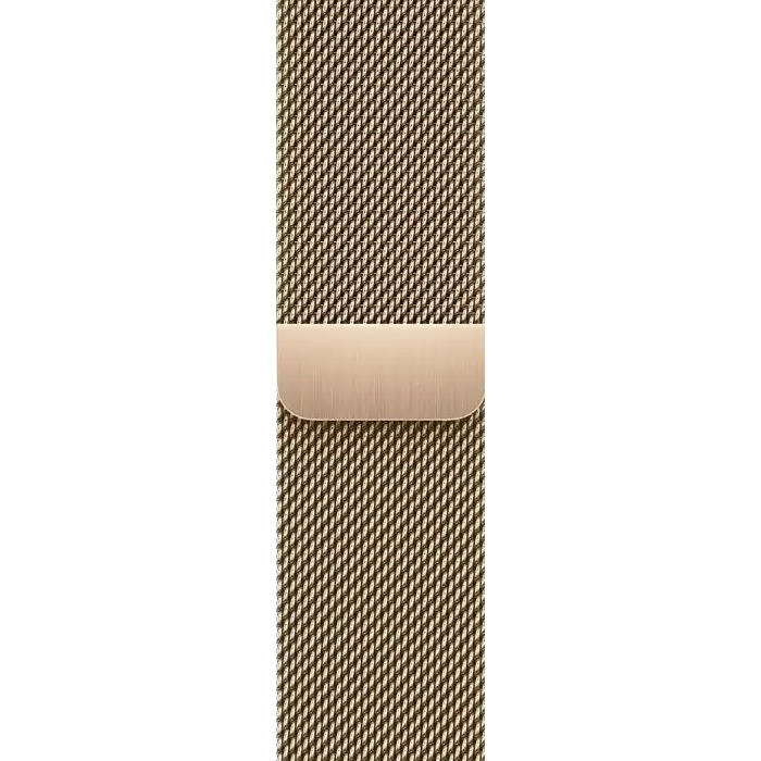 Apple Watch Series 9 GPS + Cellular 41mm Pink Alu. Case w. Gold Milanese Loop