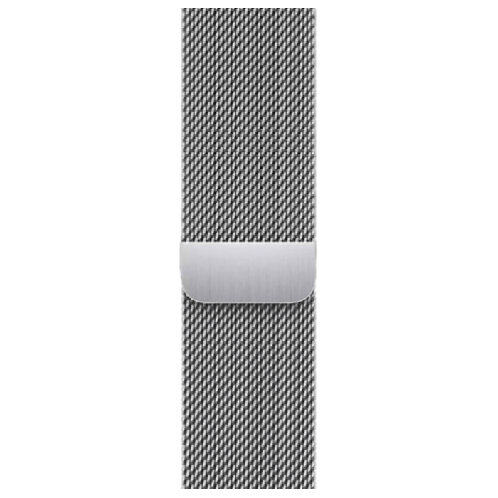 Apple Watch Series 9 GPS + Cellular 41mm Silver S. Steel Case w. Silver Milanese Loop