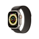 Apple Watch Ultra GPS + Cellular 49mm Titanium Case with Black/Gray Trail Loop - S/M (MQF43/MQFW3)