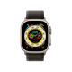 Apple Watch Ultra GPS + Cellular 49mm Titanium Case with Black/Gray Trail Loop - S/M (MQF43/MQFW3)