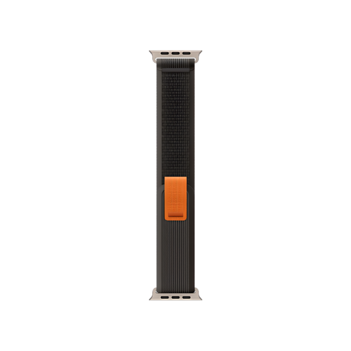 Apple Watch Ultra GPS + Cellular 49mm Titanium Case with Black/Gray Trail Loop - S/M (MQF43/MQFW3)