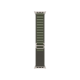 Apple Watch Ultra GPS + Cellular 49mm Titanium Case with Green Alpine Loop - Small (MNHC3/MNHJ3)