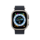 Apple Watch Ultra GPS + Cellular 49mm Titanium Case with Midnight Ocean Band (MQET3/MQFK3)