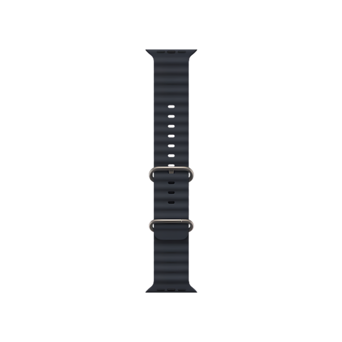 Apple Watch Ultra GPS + Cellular 49mm Titanium Case with Midnight Ocean Band (MQET3/MQFK3)