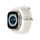 Apple Watch Ultra GPS + Cellular 49mm Titanium Case with White Ocean Band
