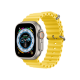 Apple Watch Ultra GPS + Cellular 49mm Titanium Case with Yellow Ocean Band (MNH93/MNHG3)
