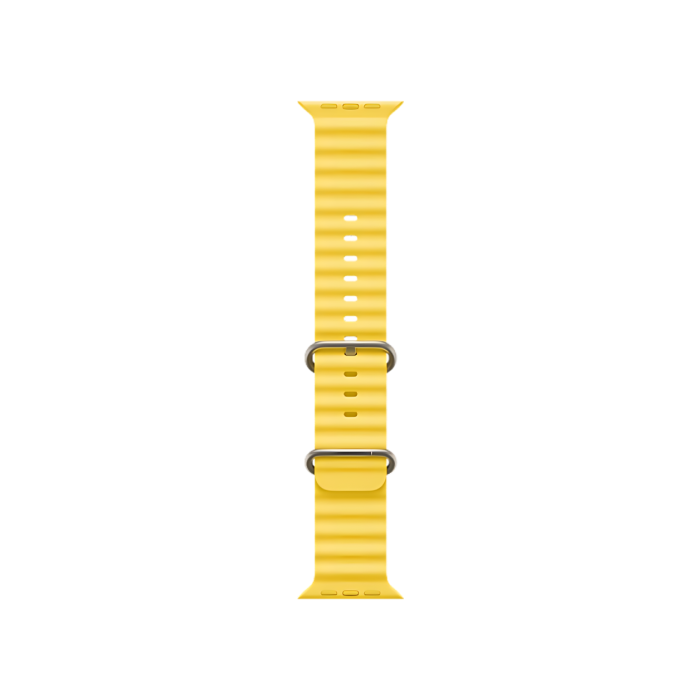 Apple Watch Ultra GPS + Cellular 49mm Titanium Case with Yellow Ocean Band (MNH93/MNHG3)