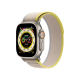 Apple Watch Ultra GPS + Cellular 49mm Titanium Case with Yellow/Beige Trail Loop - M/L (MQF23/MQFU3)