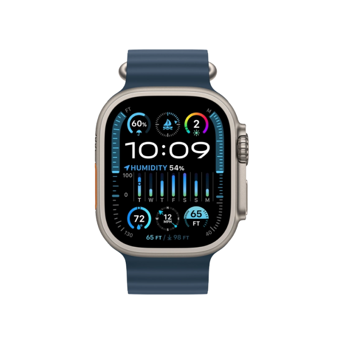 Apple Watch Ultra 2 GPS + Cellular 49mm Titanium/Blue Ocean Band (Вживаний)