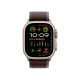 Apple Watch Ultra 2 GPS + Cellular 49mm Titanium Case with Blue/Black Trail Loop - M/L (MRF63) Open Box