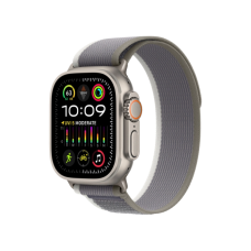 Apple Watch Ultra 2 GPS + Cellular 49mm Titanium Case with Green/Gray Trail Loop - S/M (Вживаний)