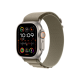 Apple Watch Ultra 2 GPS + Cellular 49mm Titanium Case with Olive Alpine Loop - Medium (Вживаний)