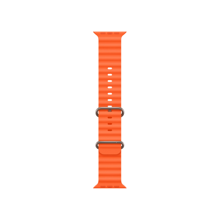 Apple Watch Ultra 2 GPS + Cellular 49mm Titanium Case with Orange Ocean Band (MREH3)