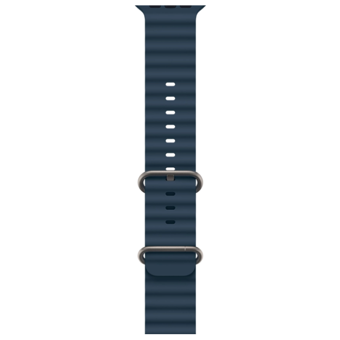 Apple Watch Ultra 2 49mm GPS + LTE Natural Titanium Case w. Navy Ocean Band