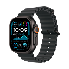 Apple Watch Ultra 2 49mm GPS + LTE Black Titanium Case with Black Ocean Band