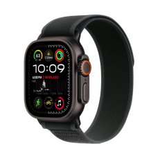 Apple Watch Ultra 2 49mm GPS + LTE Black Titanium Case with Black Trail Loop M/L