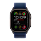 Apple Watch Ultra 2 49mm GPS + LTE Black Titanium Case with Blue Trail Loop M/L