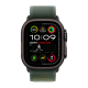 Apple Watch Ultra 2 49mm GPS + LTE Black Titanium Case with Green Trail Loop M/L