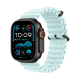 Apple Watch Ultra 2 49mm GPS + LTE Black Titanium Case with Ice Blue Ocean Band