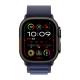 Apple Watch Ultra 3 49mm GPS + LTE Black Titanium Case with Navy Alpine Loop Medium