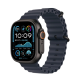 Apple Watch Ultra 2 49mm GPS + LTE Black Titanium Case with Navy Ocean Band