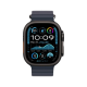 Apple Watch Ultra 2 49mm GPS + LTE Black Titanium Case with Navy Ocean Band