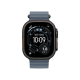 Apple Watch Ultra 3 GPS + LTE, 49mm Black Titanium Case with Anchor Blue Ocean Band