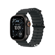 Apple Watch Ultra 3 GPS + LTE, 49mm Black Titanium Case with Black Ocean Band