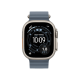 Apple Watch Ultra 3 GPS + LTE, 49mm Natural Titanium Case with Anchor Blue Ocean Band