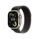 Apple Watch Ultra 3 GPS + LTE, 49mm Natural Titanium Case with Black/Charcoal Trail Loop - S/M