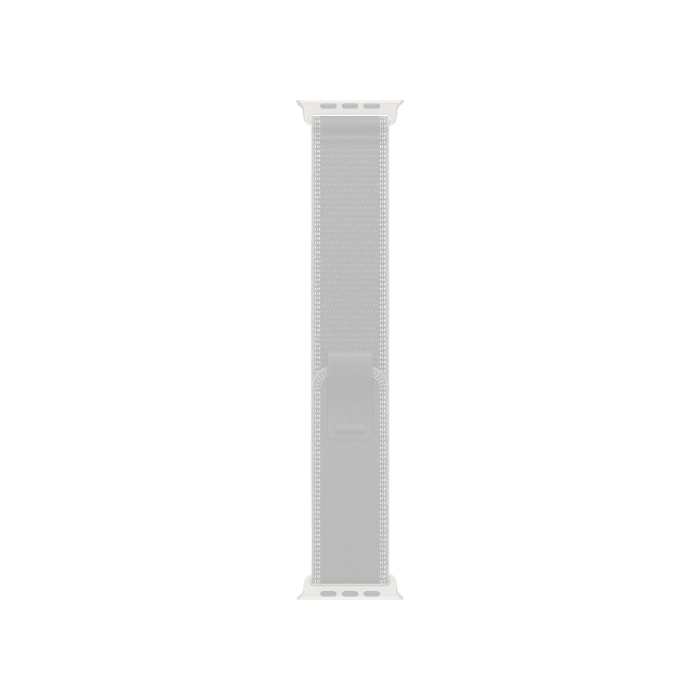 Apple Watch Ultra 3 GPS + LTE, 49mm Natural Titanium Case with Black/Charcoal Trail Loop - S/M