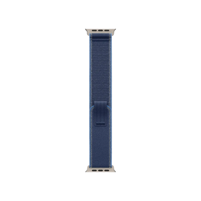Apple Watch Ultra 3 GPS + LTE, 49mm Natural Titanium Case with Blue/Bright  Trail Loop - M/L