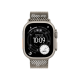 Apple Watch Ultra 3 GPS + LTE, 49mm Natural Titanium Case with Natural Titanium Milanese Loop - Medium