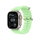 Apple Watch Ultra 3 GPS + LTE, 49mm Natural Titanium Case with Neon Green Ocean Band