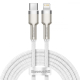 Кабель Baseus Cafule Metal Type-C to Lightning PD 20W (2m) white