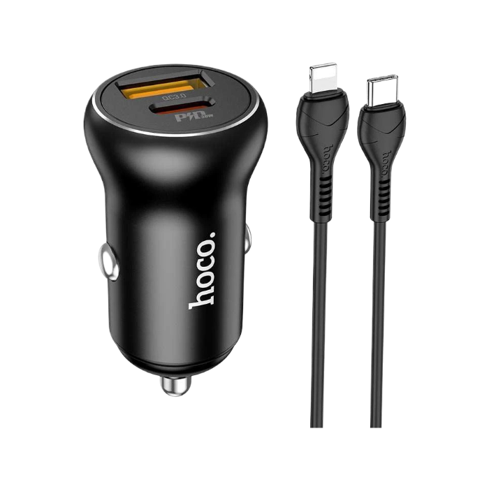 АЗП Hoco NZ5 PD30W+QC3.0 black
