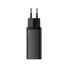 МЗП Baseus GaN2 Lite Quick Charger 65W (1 Type-C + 1 USB) black