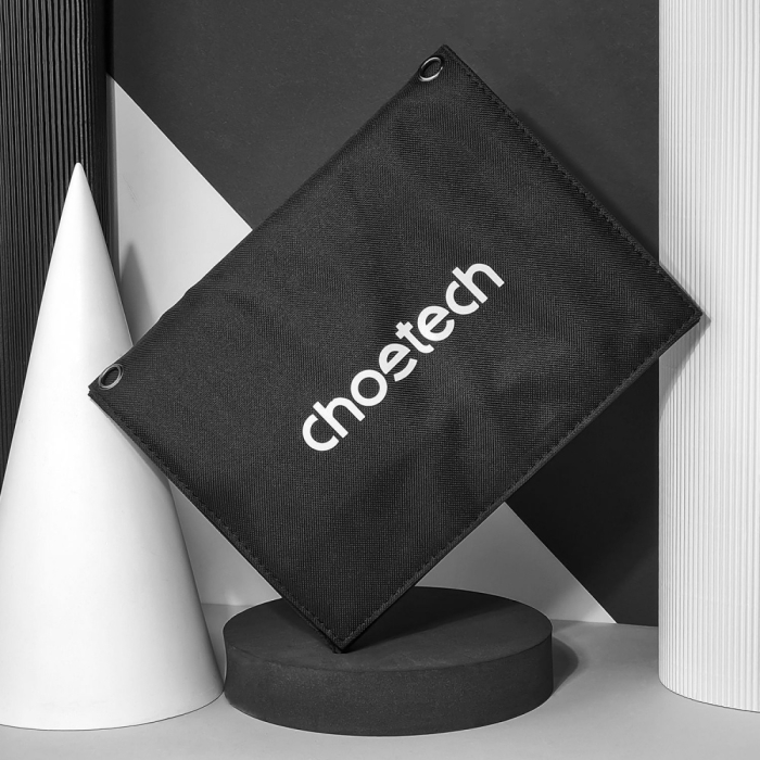 Портативна Сонячна Зарядна Станція Choetech 22W black